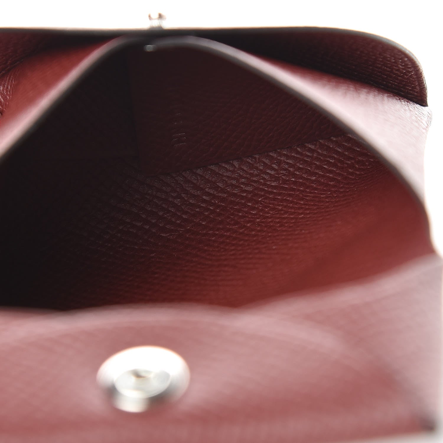 Hermes Epsom Bastia Coin Purse Rouge H 5 of 8