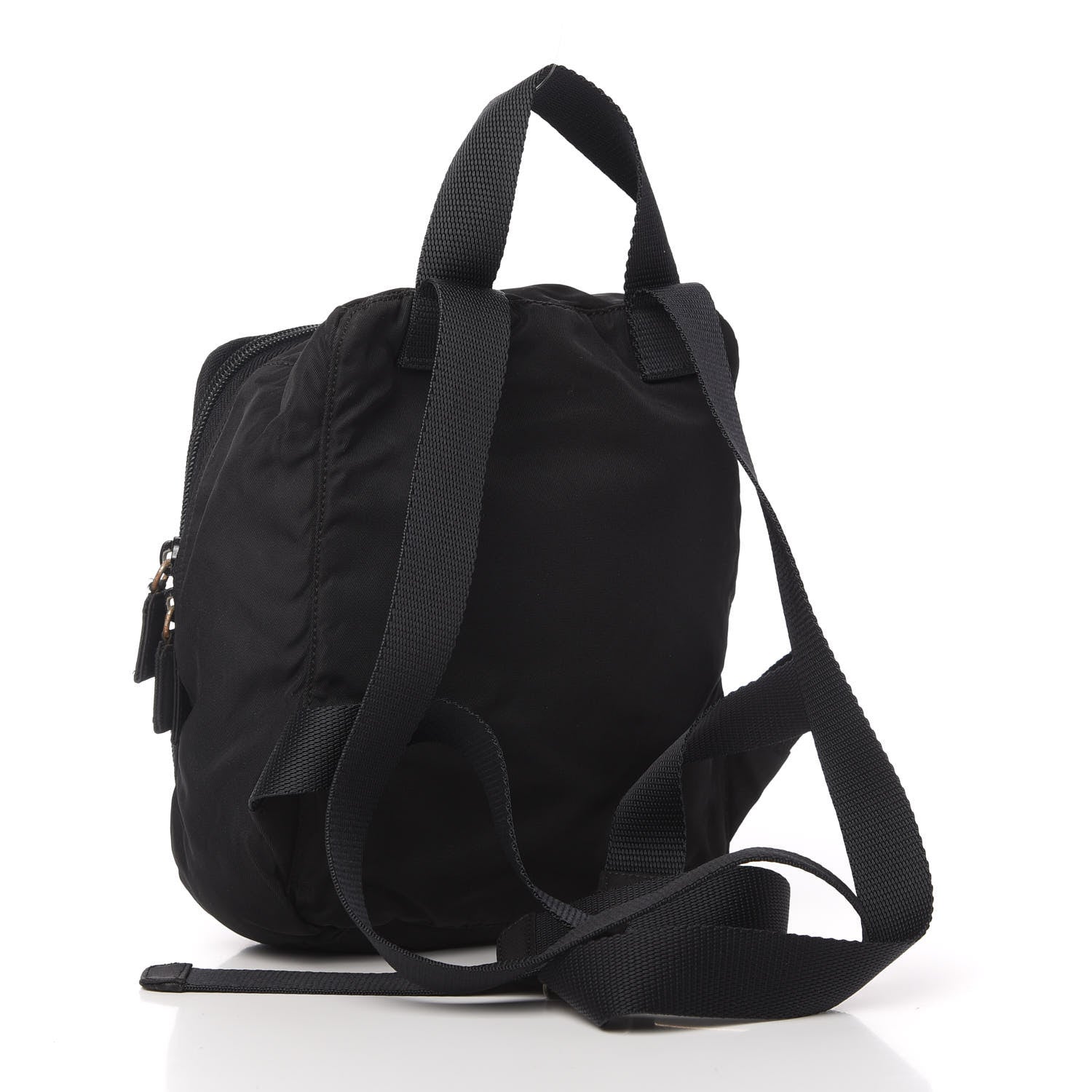 Prada Tessuto Nylon Backpack Black 3 of 12