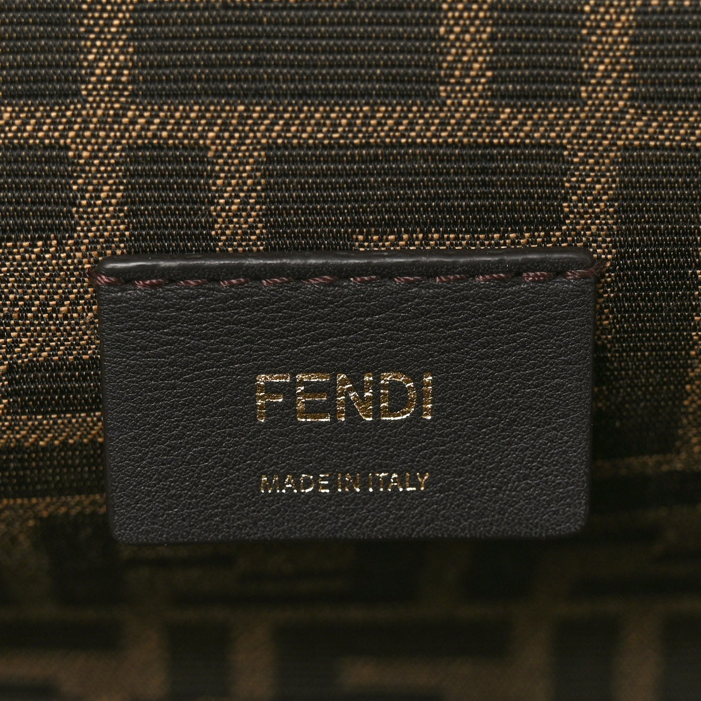 Shiny Nappa Small Fendi First Menta