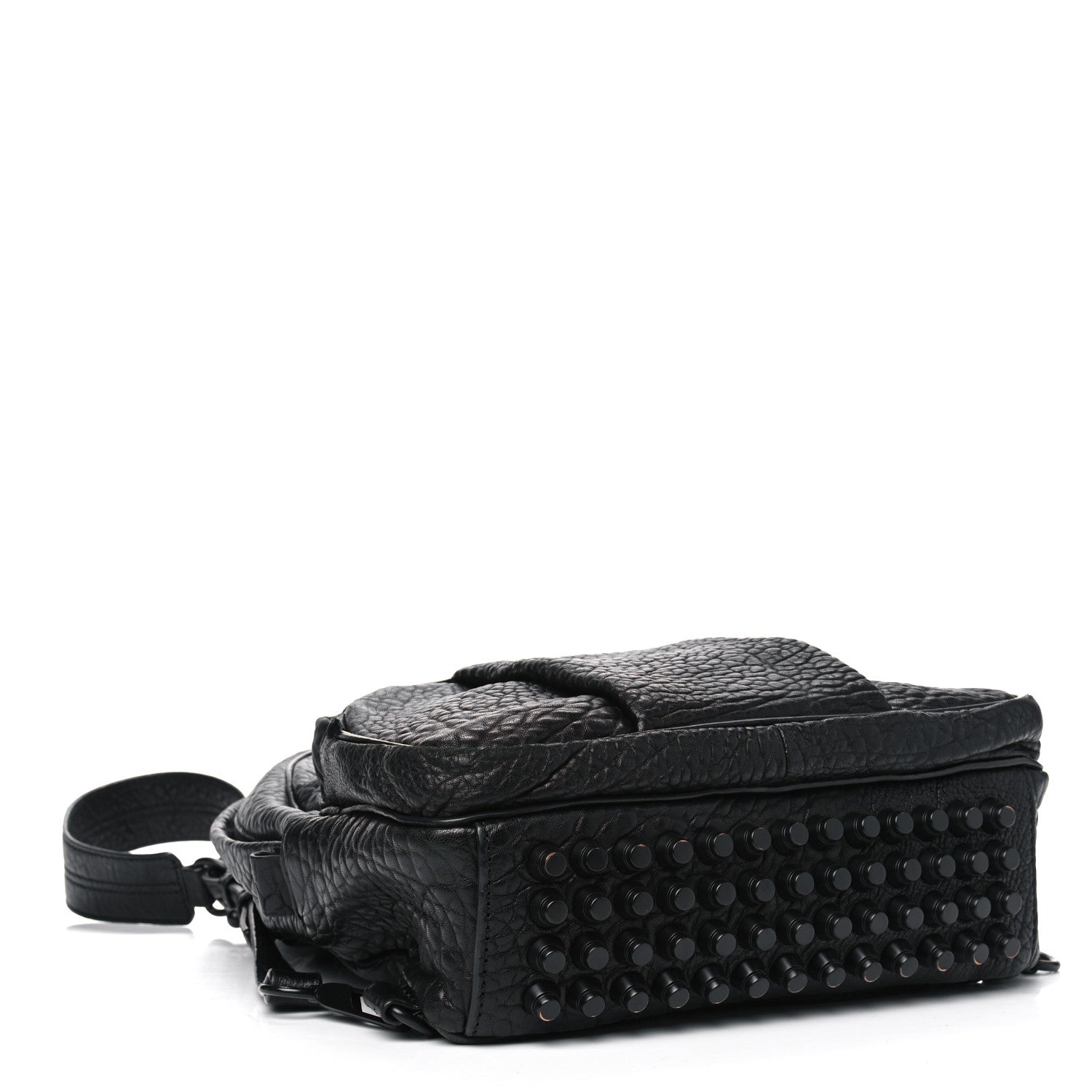 Alexander Wang Pebbled Lambskin Dumbo Backpack Black Matte Black Hardware 3 of 8