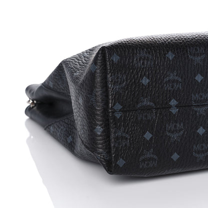 MCM Visetos Large Klara Hobo Black 9 of 10