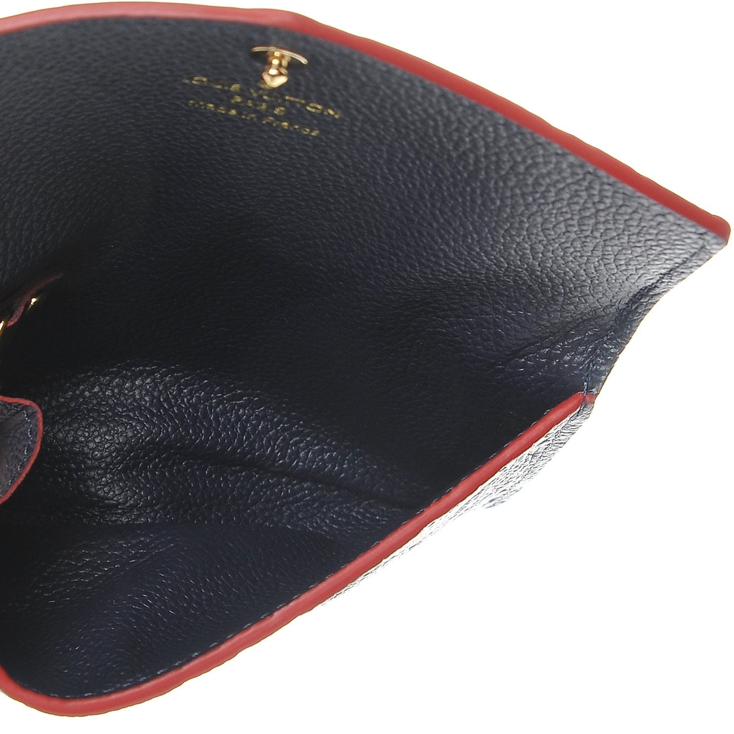 Empreinte Key Pouch Marine Rouge