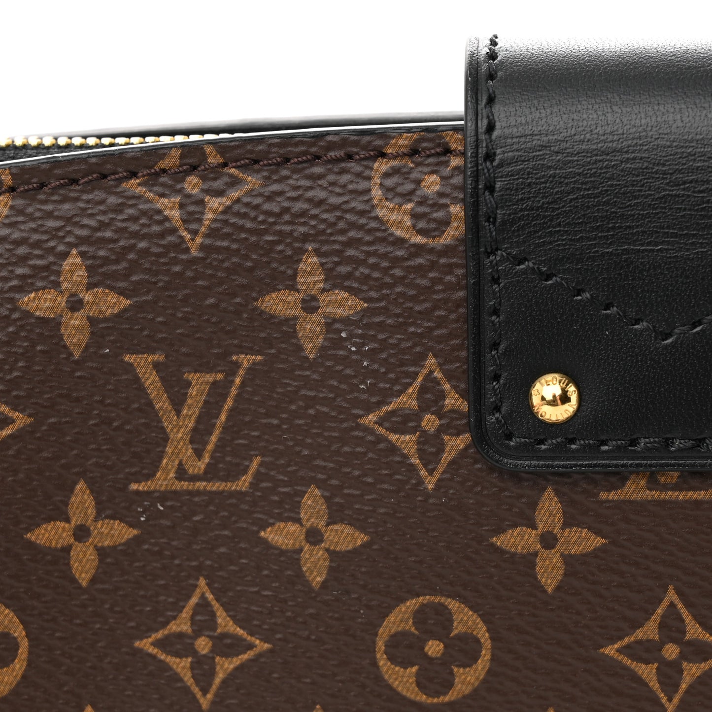 Reverse Monogram Trunk Clutch