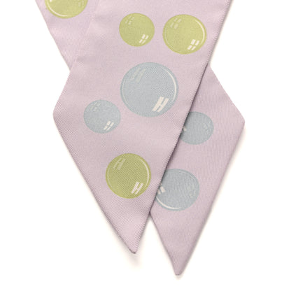 Hermes Silk Bal De Bulles Twilly 2 of 5