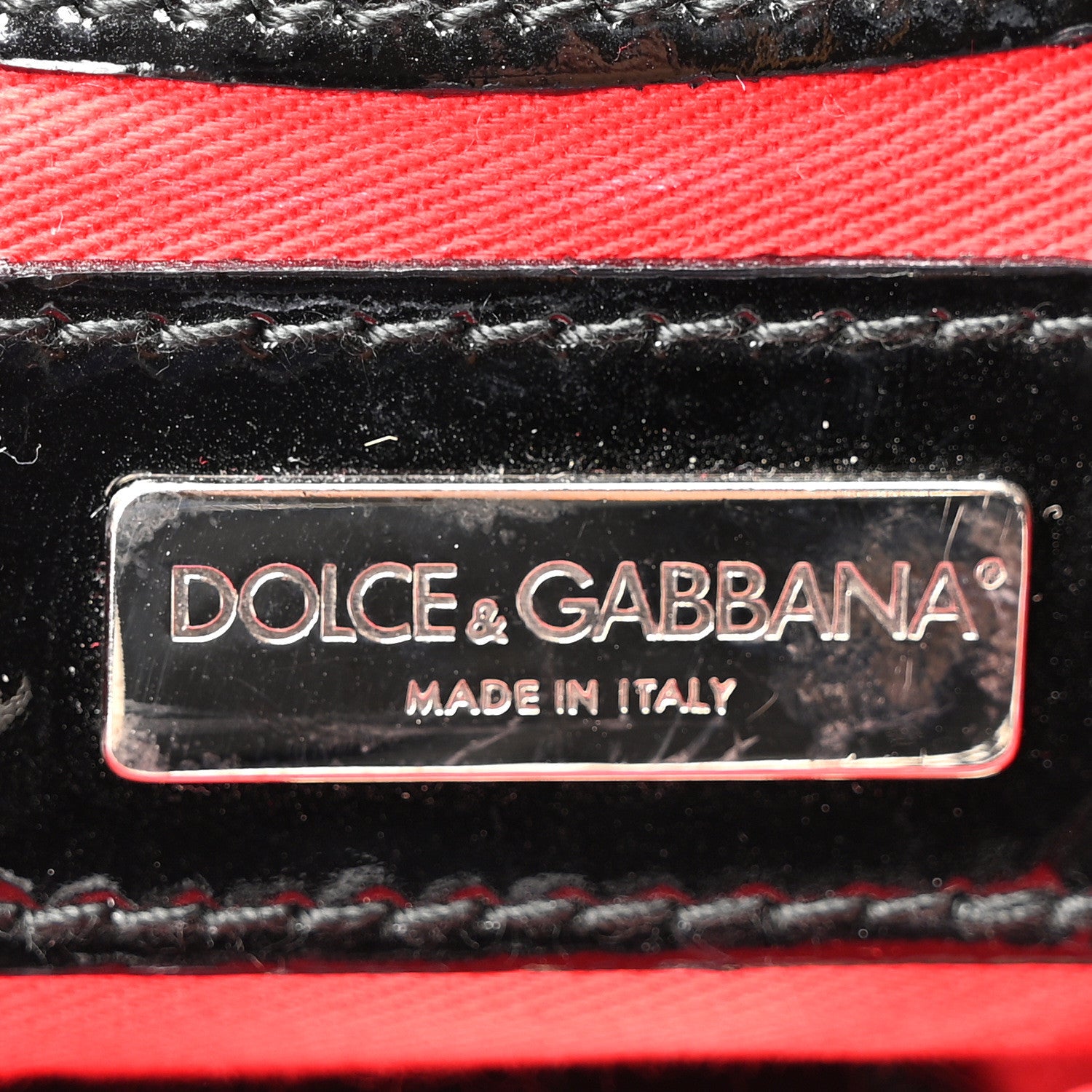Dolce & Gabbana Calf Hair Leopard Print Patent Miss Silky Satchel Naturale 6 of 10