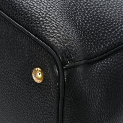 Prada Vitello Daino Tote Black 10 of 10