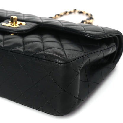Chanel Lambskin Quilted Small Double Flap Black 9 of 9