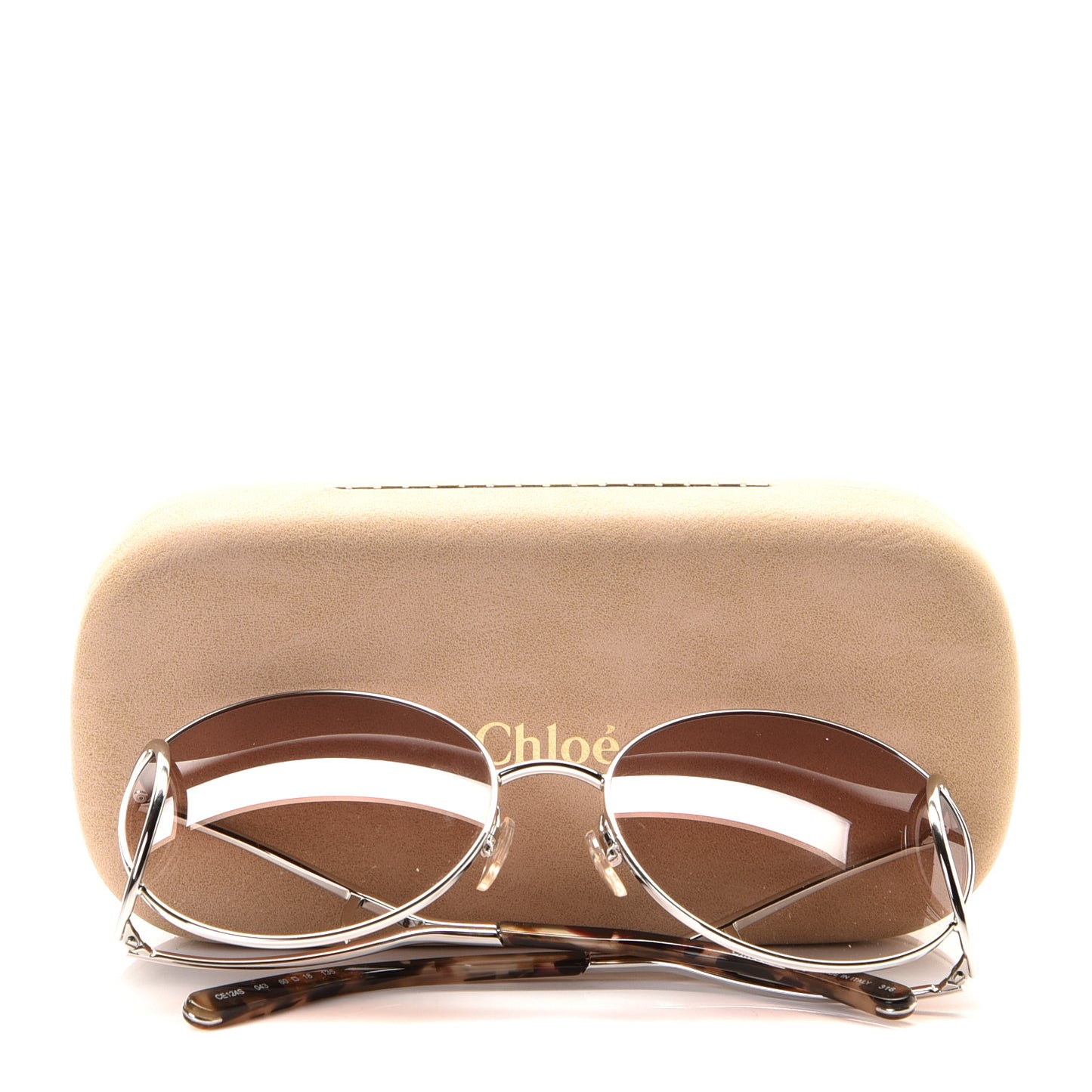 Jackson Oversized Round Sunglasses CE124S Turtledove