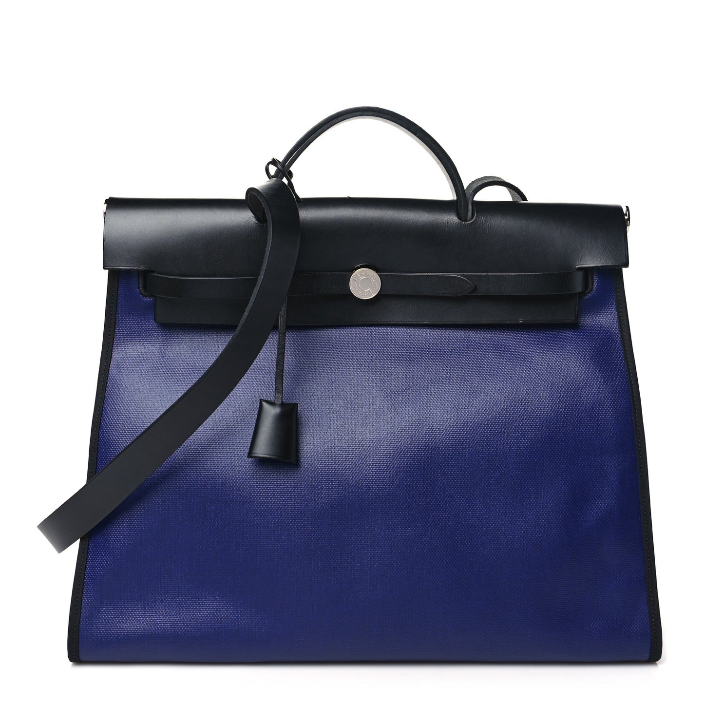 Toile H Berline Vache Hunter Herbag Zip 39 MM Bleu Saphir Black