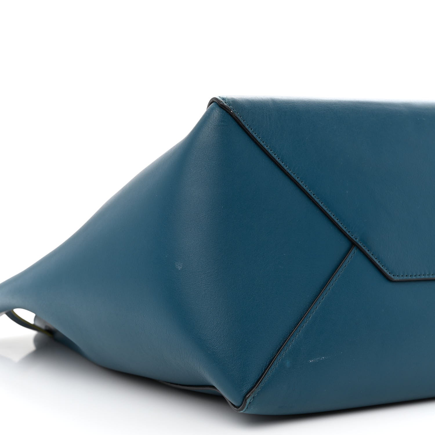 Celine Smooth Calfskin Small Tassel Cabas Phantom Deep Blue 7 of 8