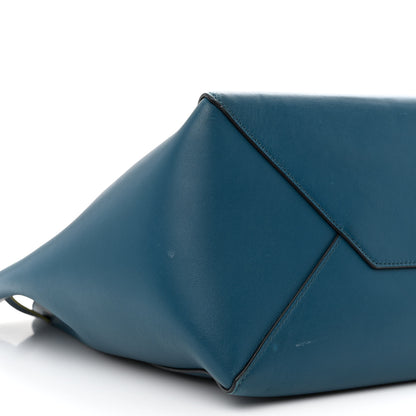 Celine Smooth Calfskin Small Tassel Cabas Phantom Deep Blue 7 of 8