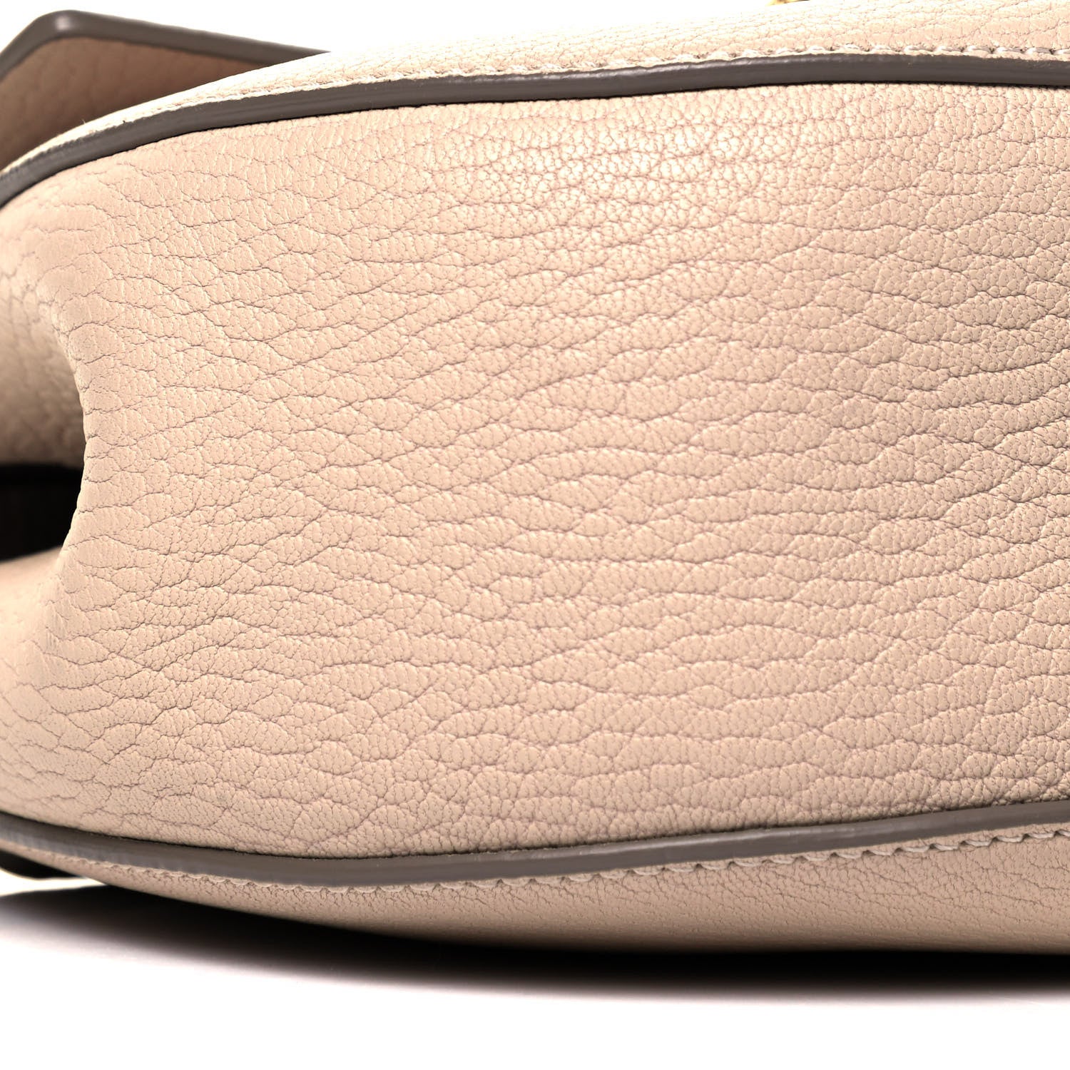 Chloe Grained Lambskin Drew Shoulder Bag Cement Pink 4 of 7