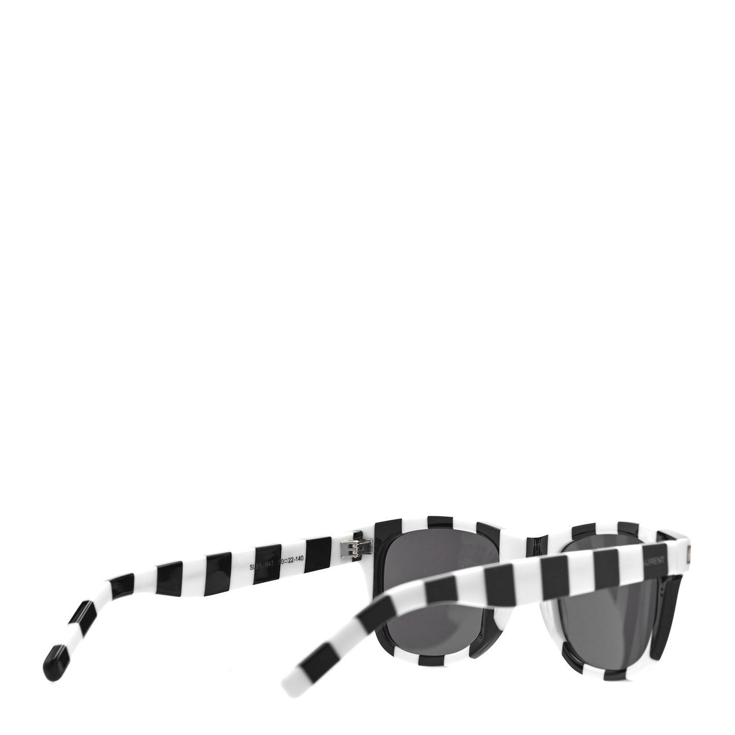Acetate SL51 047 Sunglasses Black White