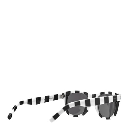 Saint Laurent Acetate SL51 047 Sunglasses Black White 3 of 7