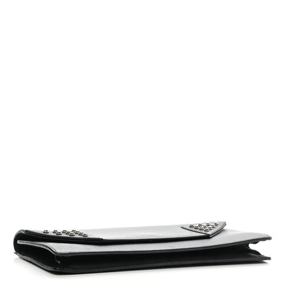 Saint Laurent Calfskin Studded Betty Clutch Black 4 of 13