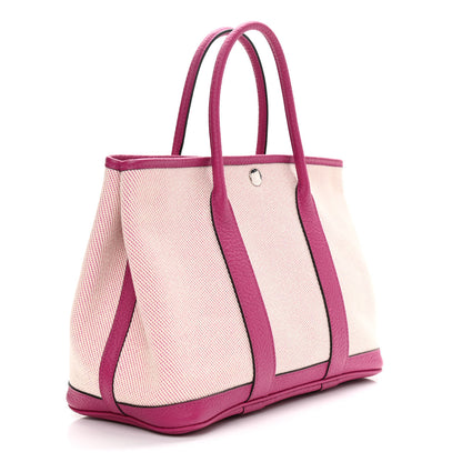 Hermes Twill D Negonda Garden Party 30 TPM Rose Pourpre 3 of 11