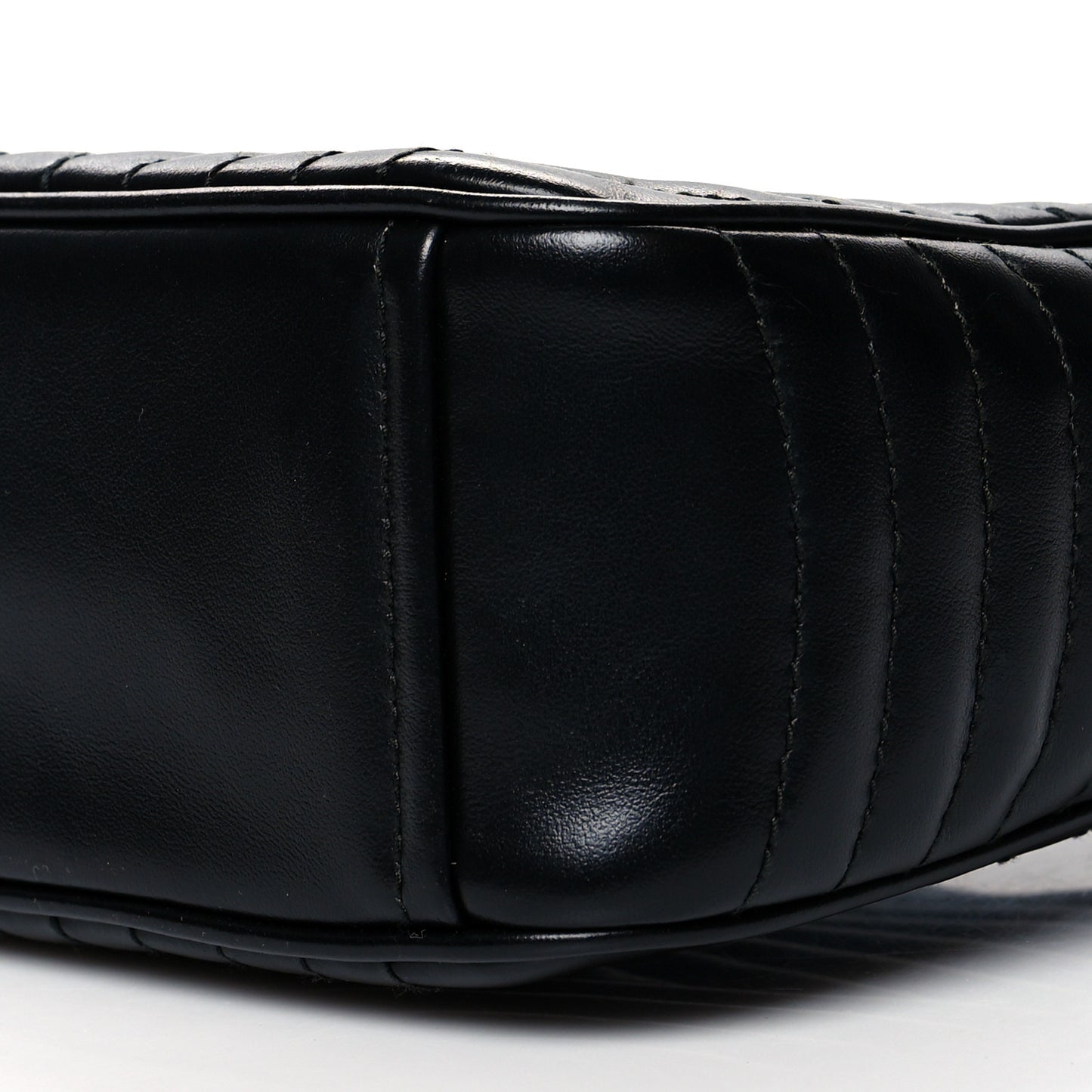 Soft Calfskin Diagramme Crossbody Bag Black
