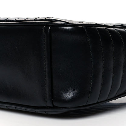Prada Soft Calfskin Diagramme Crossbody Bag Black 9 of 9