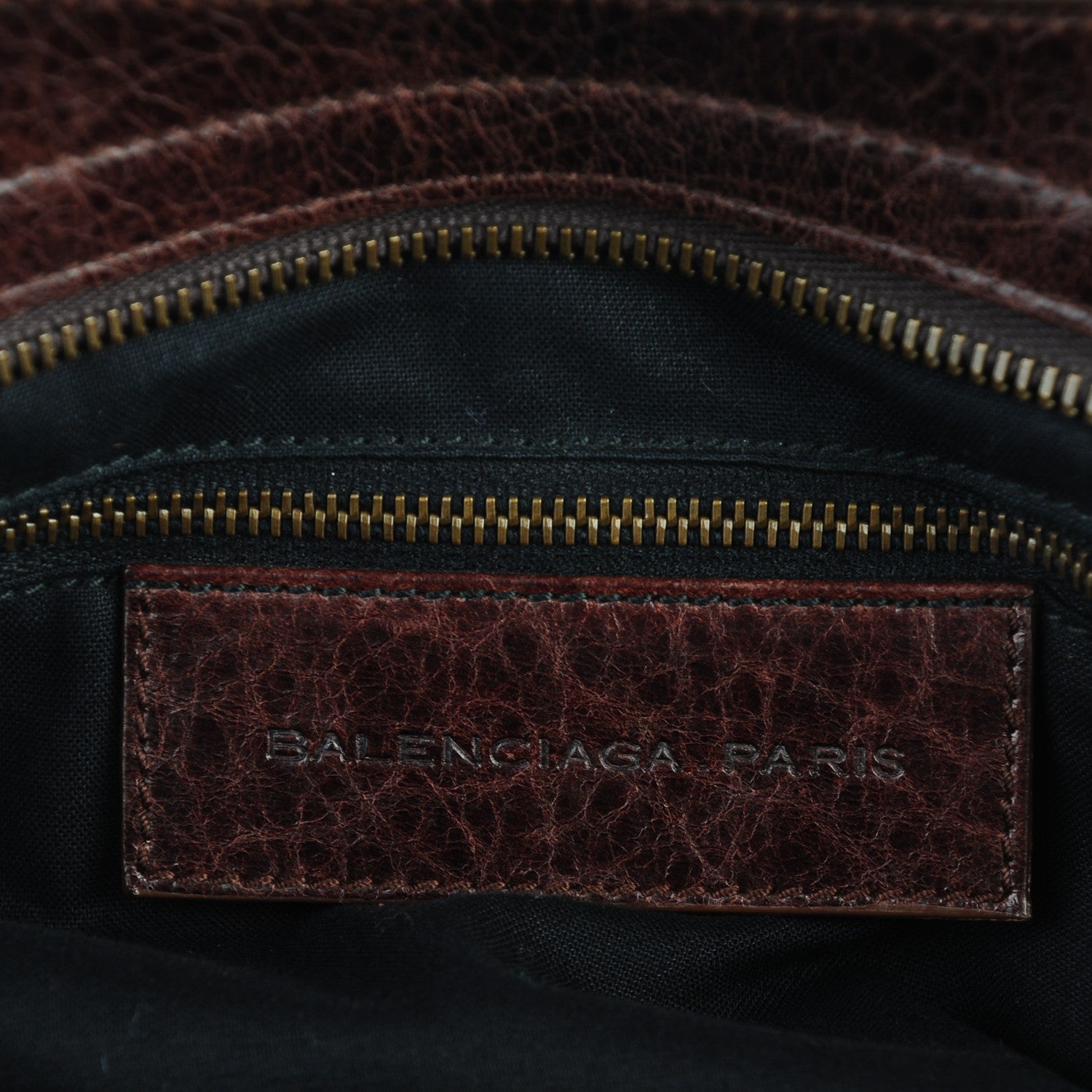 Balenciaga Chevre Classic Hardware Step Bag Mogano 6 of 10