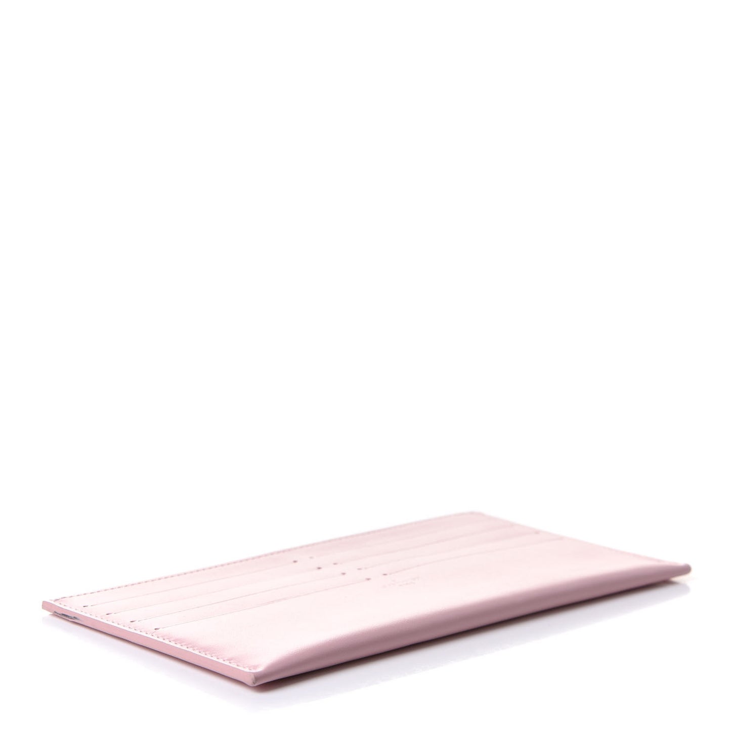 Calfskin Felicie Card Holder Insert Rose Ballerine