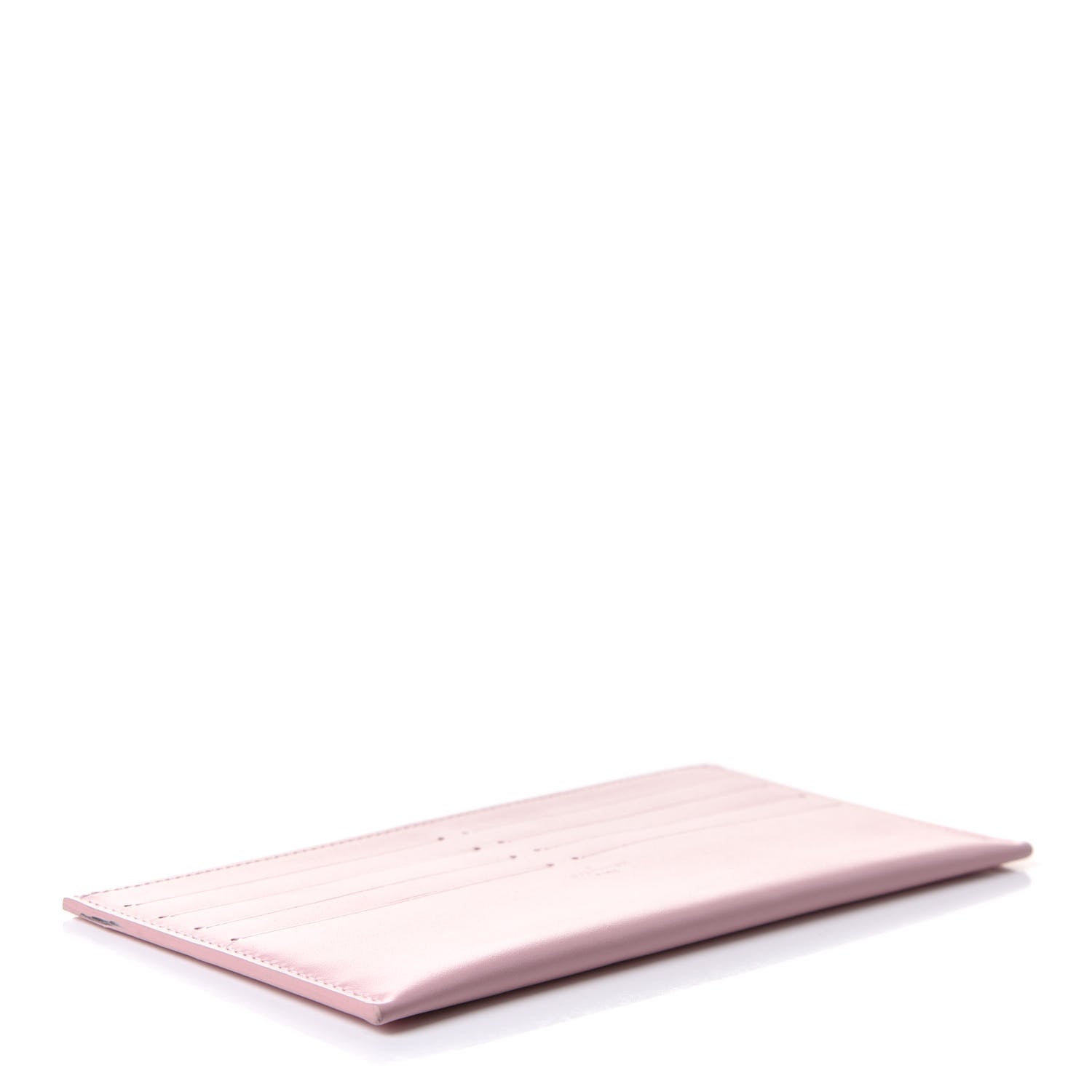 Louis Vuitton Calfskin Felicie Card Holder Insert Rose Ballerine 4 of 7