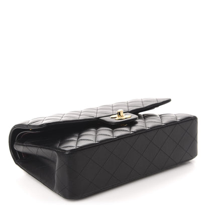 Chanel Lambskin Quilted Medium Double Flap Black 4 of 11