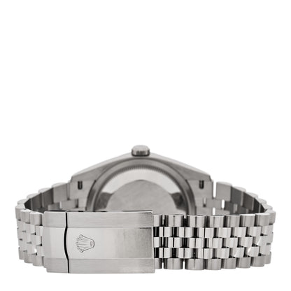 Rolex Stainless Steel 18K White Gold Diamond 36mm Oyster Perpetual Datejust Watch Pink 126234 3 of 5