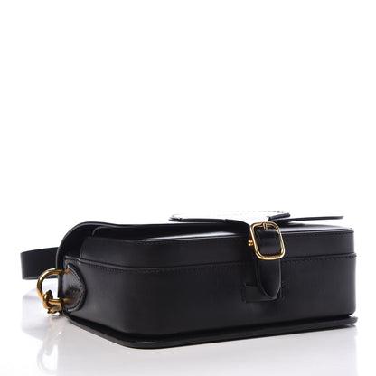 Burberry Supple Bridle Square Satchel Black 4 of 7