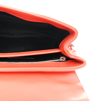 Saint Laurent Calfskin Y Quilted Monogram Toy Loulou Crossbody Bag Coral 5 of 10