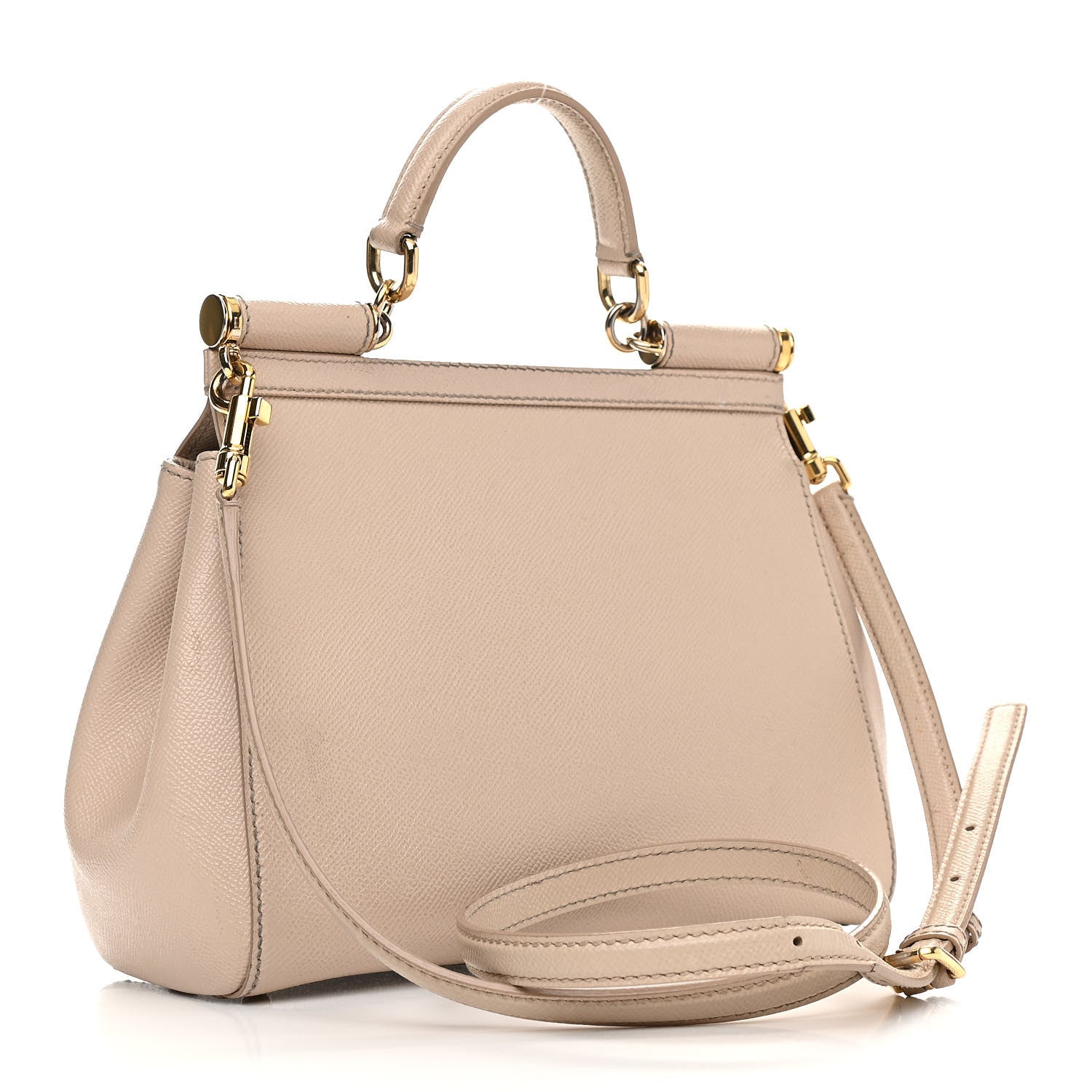 Dolce & Gabbana Dauphine Medium Miss Sicily Satchel Beige 3 of 12