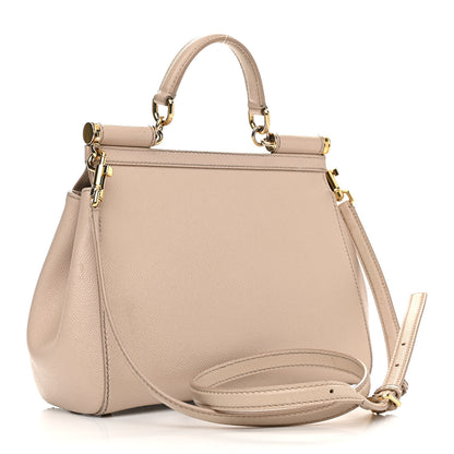 Dolce & Gabbana Dauphine Medium Miss Sicily Satchel Beige 3 of 12