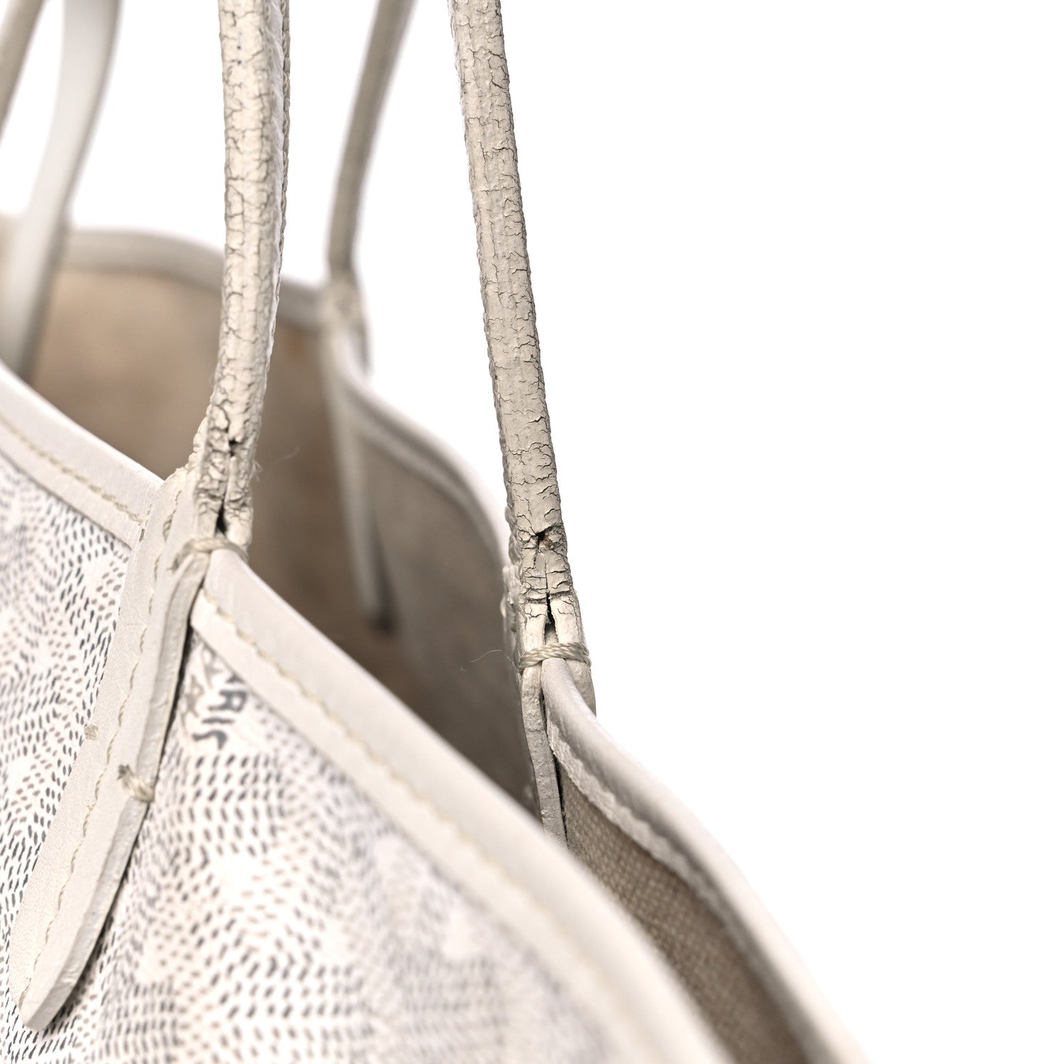 Goyard Goyardine Saint Louis PM White 18 of 20
