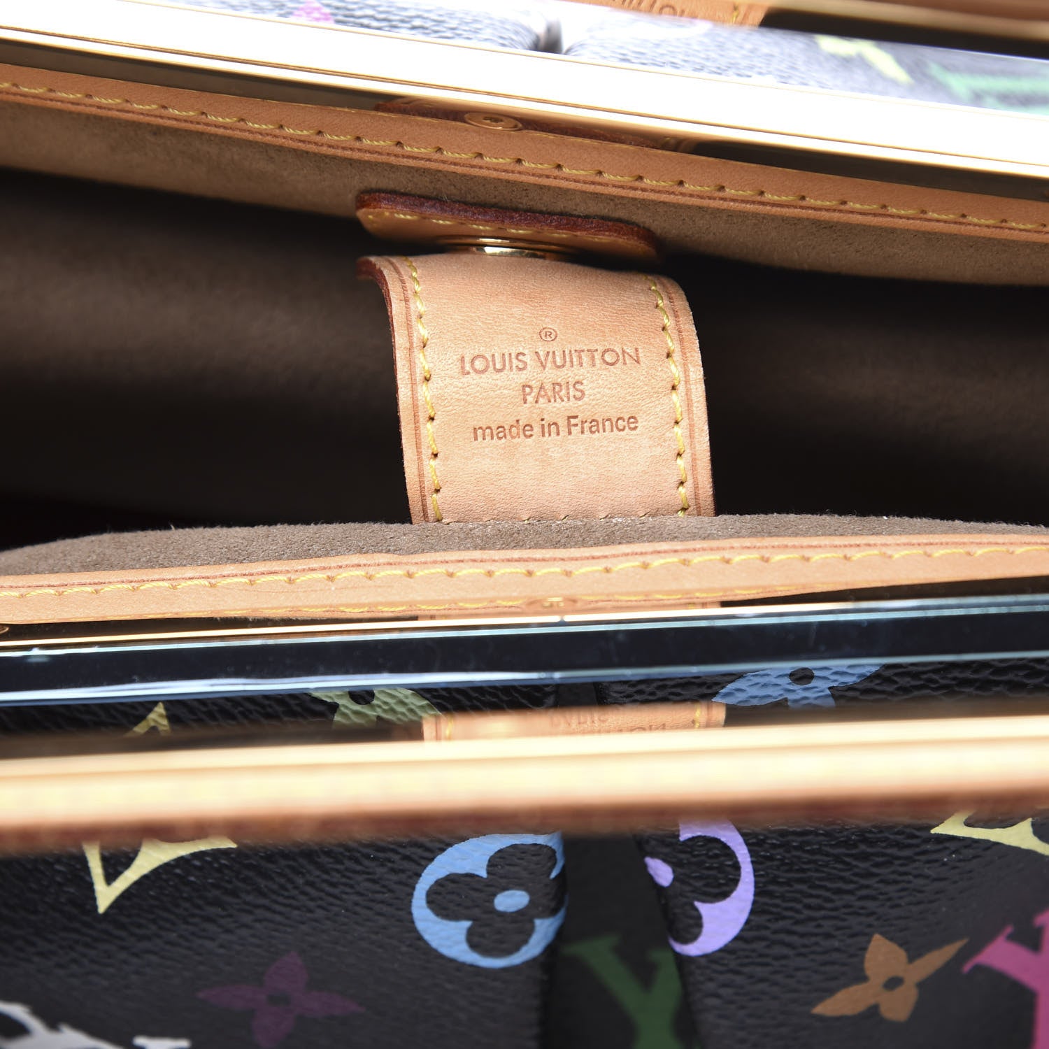 Louis Vuitton Monogram Multicolor Judy MM Black 7 of 9