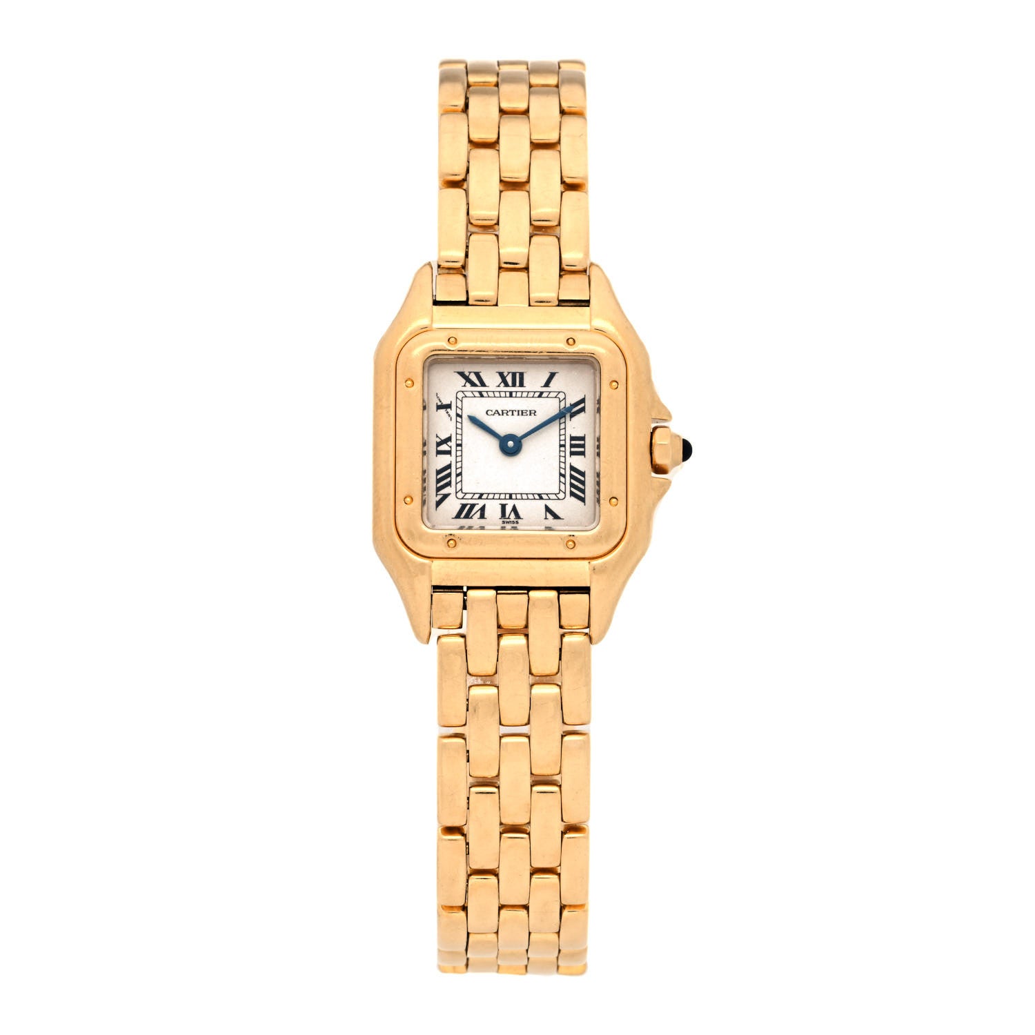 Cartier 18K Yellow Gold 22mm Panthere Quartz Watch 1 of 4