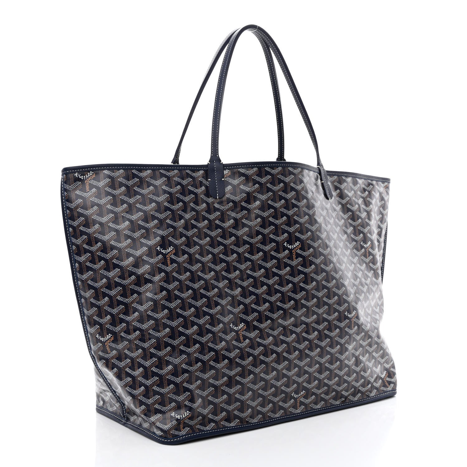 Goyard Goyardine Reversible Anjou GM Navy 4 of 21