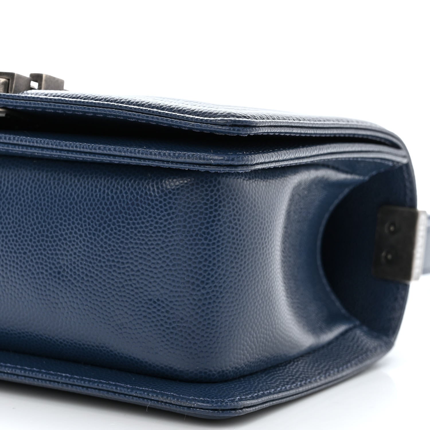 Chanel Caviar Quilted Small Boy Flap Blue 10 of 10