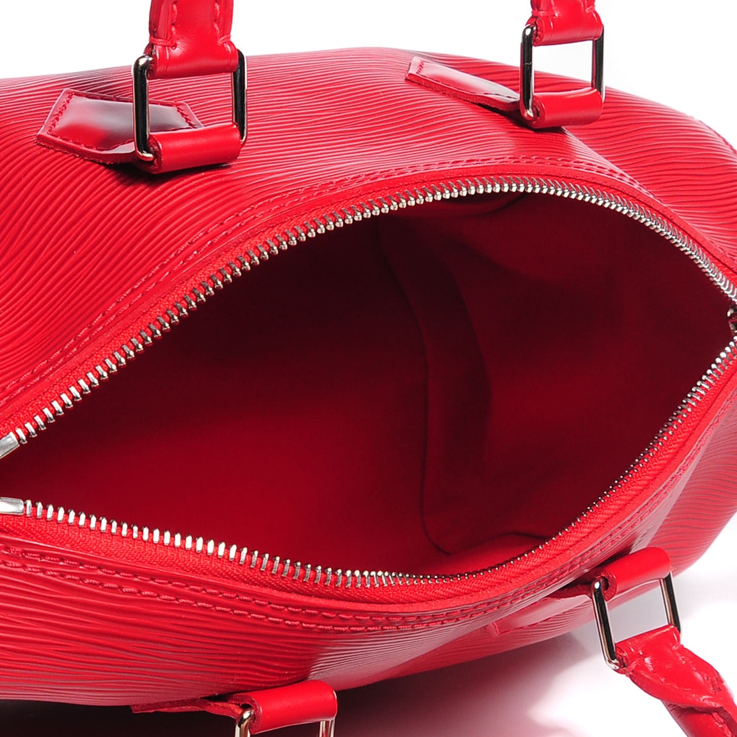Louis Vuitton Epi Speedy 25 Rouge 4 of 6