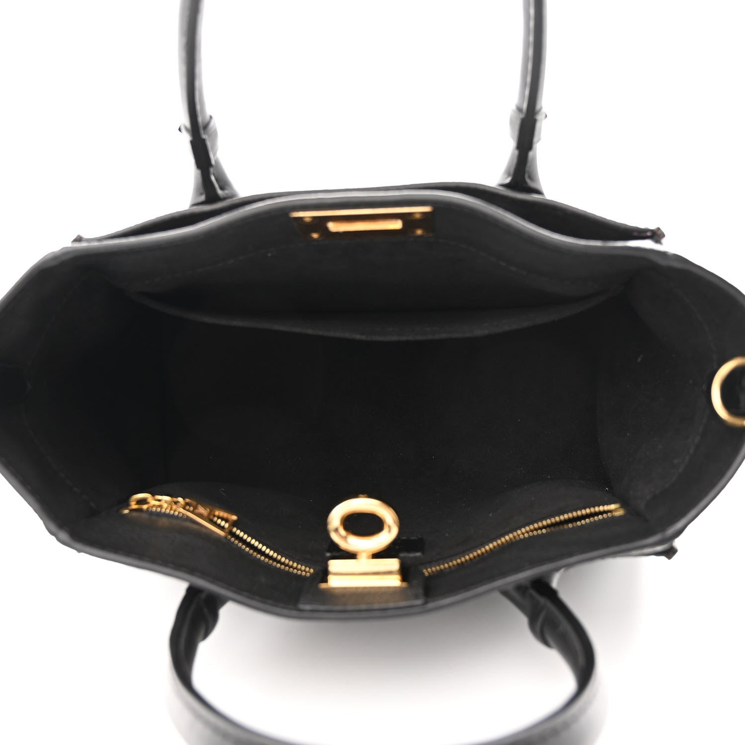 Louis Vuitton Calfskin Monogram On My Side PM Black 5 of 9