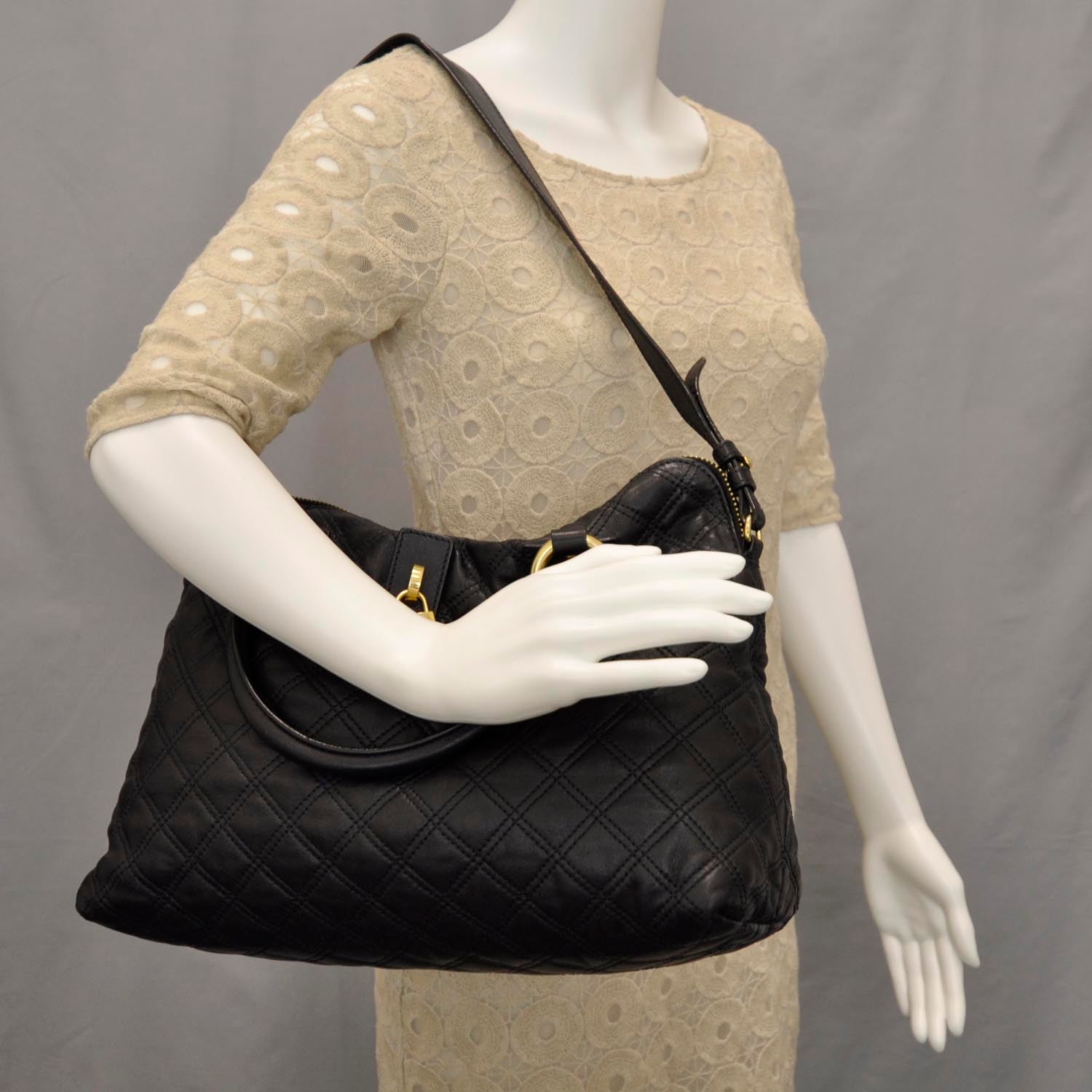 Marc Jacobs Quilted Rio Satchel Black 2 of 9