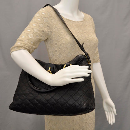 Marc Jacobs Quilted Rio Satchel Black 2 of 9
