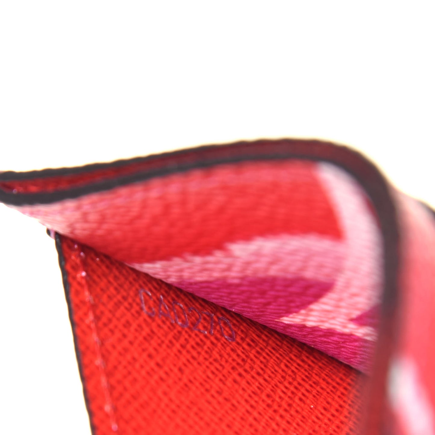Monogram Escale Card Holder Rouge