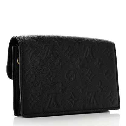 Louis Vuitton Empreinte Vavin Chain Wallet Black 3 of 7