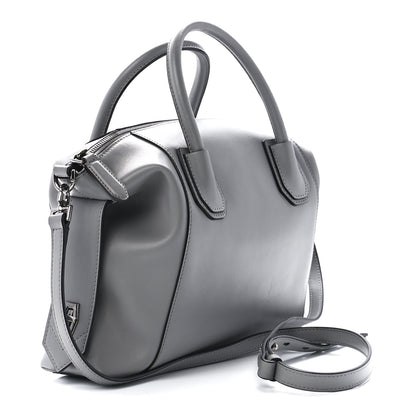 Givenchy Smooth Calfskin Small Soft Antigona Cloud Grey 3 of 10