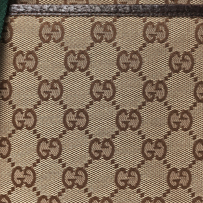 Gucci Monogram Web Mini Messenger Bag Dark Brown 8 of 11