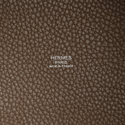 Hermes Taurillon Clemence Picotin Lock 18 PM Etoupe 6 of 12