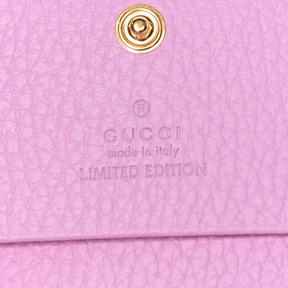 Gucci Dollar Calfskin Bosco Card Case Wallet Malva 7 of 8