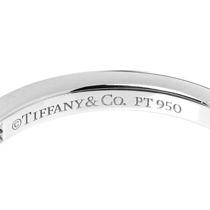 Tiffany Platinum Diamond .17ctw Soleste Half Eternity Band Ring 48 4.5 4 of 4