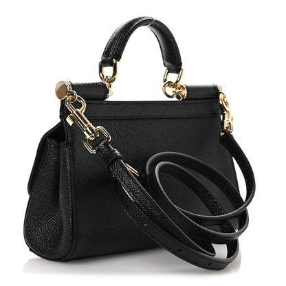 Dolce & Gabbana Dauphine Mini Miss Sicily Bag Black 3 of 11