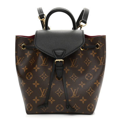 Louis Vuitton Monogram BB Montsouris NM Backpack Black 1 of 10