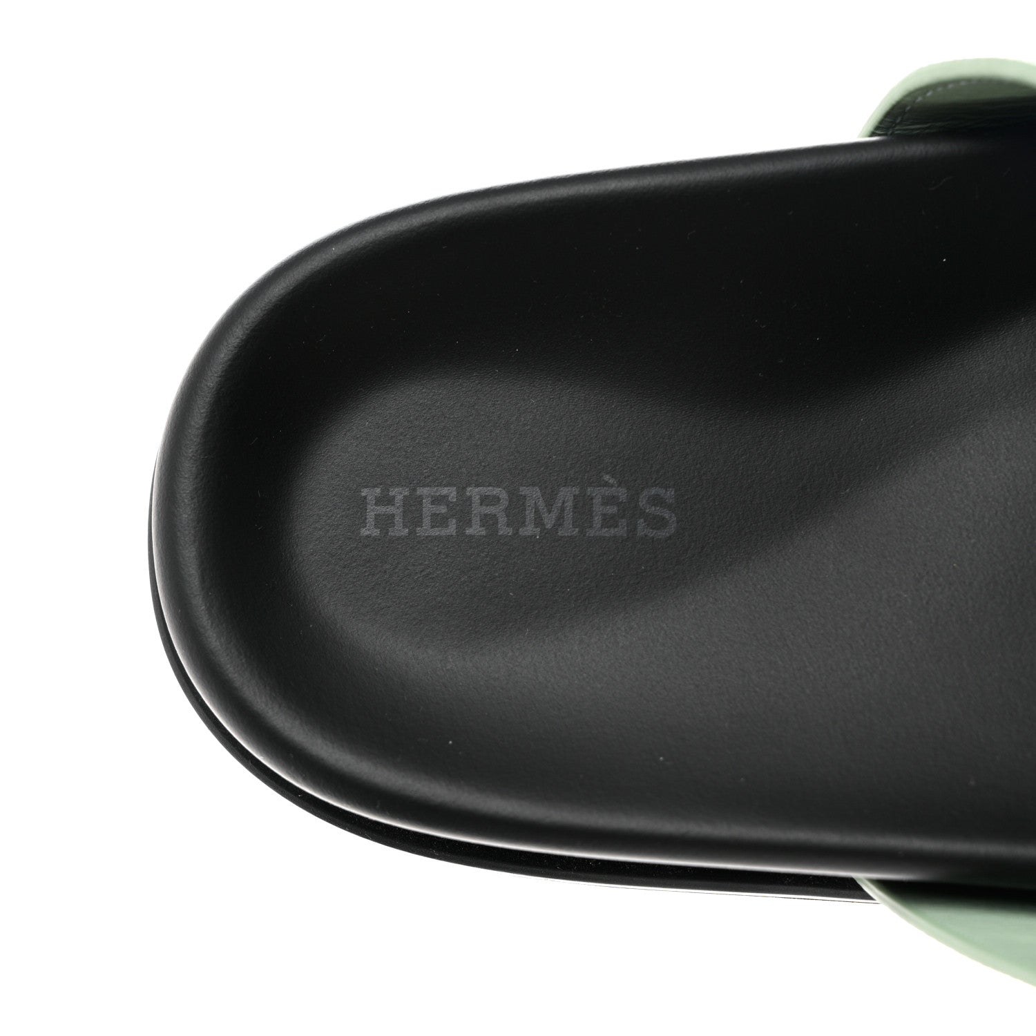 Hermes Epsom Womens Chypre Sandals 38 Vert Jade 7 of 9